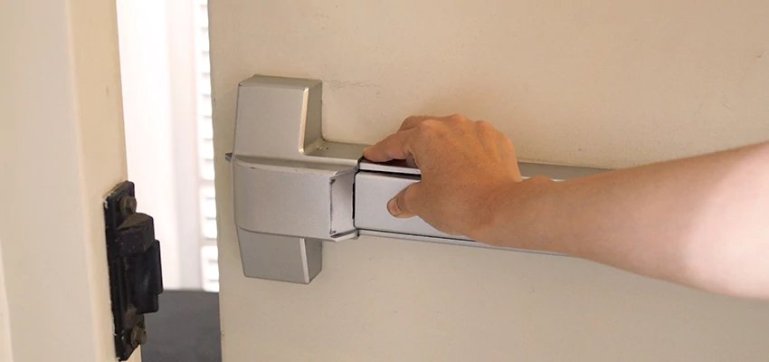 Roller Gate Panic Bar Installation in Valley Center, California